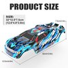 Hosim X07 RC Car Shell Truck Body Parts X7-CK03 X07 RC Car（Blue）