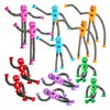 Telescopic Suction Cup Robot Toys 12-Pack Shape Changing Educational Fidget Toys with Remote Control Sensory Toys ADHD Autistic Stimulating Creative Learning Pop Tubes - Robot Party Favors