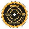 DEWALT DW7116PT DEWALT DW7116PT 60T Precision Trim Miter Saw Blade, 7-1/4"