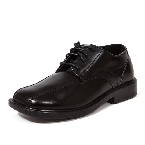 Deer Stags Gabe Lace-Up Dress Oxford,Black,7 M US Toddler