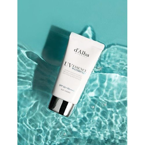 d'Alba Piedmont Waterful Essence Sun Cream White Truffle Ingredients SPF50+ (White Truffle Sun Cream)