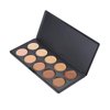 Vodisa 10 Colour Makeup Contour Palette-Cream Concealer Kit- Blemish Face Contouring Highlighter Palette- Sleek Cosmetics Professional Base Foundation Beauty Make up Cream Makeup Blemish Pallet