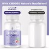 Flush Factor Plus - Original Formulated FlushFactorPlus for Leg Comfort, 100% Natural Ingredients, Made in USA, No Stimulants | 30 Capsules, 6 Month Supply