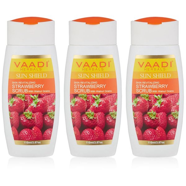Vaadi Herbals Strawberry Scrub Face Wash 110ml