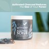 Eva Naturals Activated Purifying Charcoal Scrub- Facial Exfoliator and Exfoliate for Face- Face Scrub for Women- Face Exfoliator, Exfoliating Face Wash, Facial Scrub, Face Exfoliant