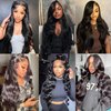 HD Lace Frontal Wig 13x6 Lace Front Wigs Human Hair 26 Inch Lace Wig Human Hair Body Wave Wig 250 Density HD Lace Front Wigs Human Hair Pre Plucked with Baby Hair Brazilian Wigs Human Hair 270g