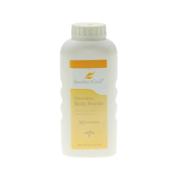 Medline Soothe & Cool Cornstarch Body Powder, 0.28000000000000003 Pound