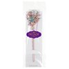 Frcolor Rhinestone Hair Stick, Chinese Hair Chopsticks Hairpin Chignon Pin (Blue)