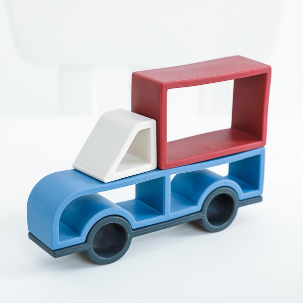 TinyHalo Silicone Vehicle Stacking Toy (Truck)