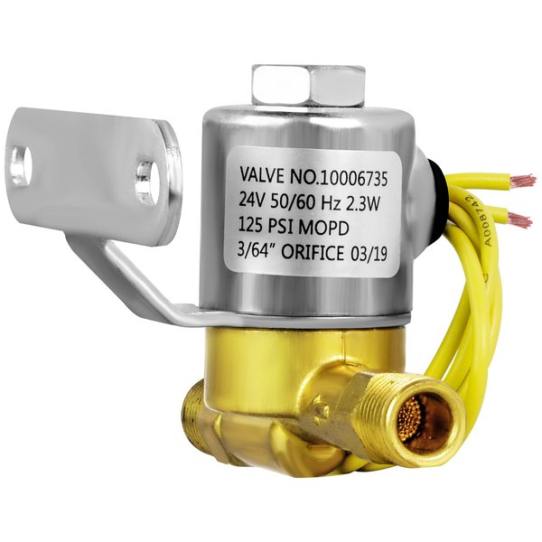 4040 Solenoid Valve for Aprilaire Humidifier - 24 Volt Brass Humidifier Water Solenoid Valve Fit for 400 400M 500 500M 600 600M 558 550A 550 568 560 560A 700 700M 768 760A 760 Yellow