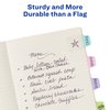 Avery Mini Ultra Tabs, 1" x 1.5", 2-Side Writable, Assorted Pastel Colors, 40 Repositionable Tabs (74761)