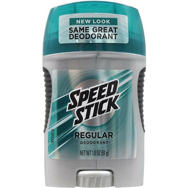 Speed Stick Deodorant Regular 1.8 oz (Pack of 4)