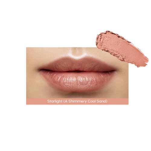 PRIMROSE VANILLA BEAN LIPSTICK, Creamy Formula, Made with Natural, Plant-Based, Organic Oil and Waxes, Paraben Free, Made in the USA. 0.16 oz/4.5 g (Starlit)