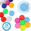 28 Pcs Colored Table Tennis Balls, 40mm for Game, Arts, Kids, Pet Toys