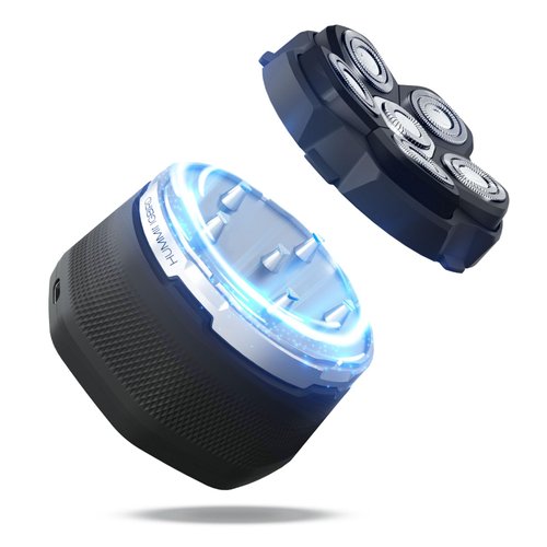 HUMMINGBIRD MK3 QuickSwap Replacement Blade Head, Genuine Blade Head Refill, Easy to Install, Magnetic 6-Blade Head, Flexible Hypoallergenic Stainless Steel Blades, Black