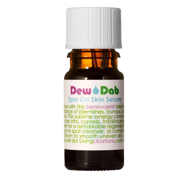 Living Libations - Organic/Wildcrafted DewDab Acne Spot Treatment (.16 fl oz | 5 ml)