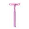 Pink Rex Women's Double Edge Safety Razor (Lavender Purple) Eco-Friendly Includes 10 Razor Blades