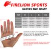 Firelion Long Finger Outdoor MTB Downhill Off Road Bicycle Gloves (Red, Medium)
