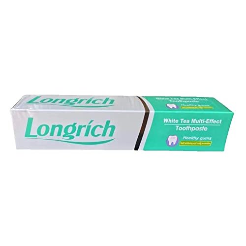 Longrich Toothpaste White Tea Multi-Effect, Fluoride Free.