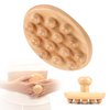Wood Therapy Massage Tools, Cellulite Massager Roller Wooden Body Brush Fascia Blaster for Cellulite Remover, Itchy Skin Relief Body Shaping, Professional Maderoterapia Kit Lymphatic Drainage Massager