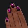 ILNP Jet Setter - Black-Based Pink Magnetic Holographic Nail Polish