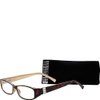 SAV Eyewear Women's Victoria Klein Crystals 9092 Demi Rectangular Reading Glasses, 27 mm + 1.25