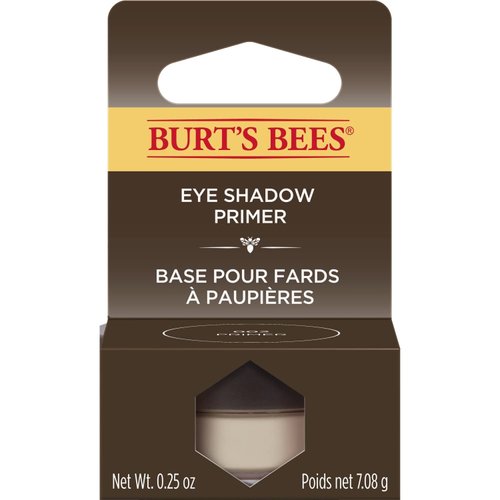 Burt's Bees Eye Shadow Primer, Neutral Ultra Sheer/Translucent Beige Color, Extends Wear For Powder Eye Shadow, For All Skin Tones - 0.25 Ounce