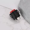 SING F LTD 2Pcs Power Start Button Switch 3Pin One Button Start Switch 12V for Children's Electric Car RC Remote Ccontrol Electric Car(26mm)