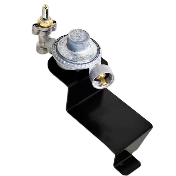 80477 Gas Grill Valve Regulator Compatible with Weber Q100/Q120 Series 516002, 516501, 386001, 386002 Gas Grill, Replacement Valve Regulator Assembly for Weber Grills 1-Year Warranty