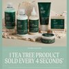 Tea Tree Body Bar Soap with Tea Tree + Parsley Flakes, Deep Cleans + Exfoliates, For All Skin Types