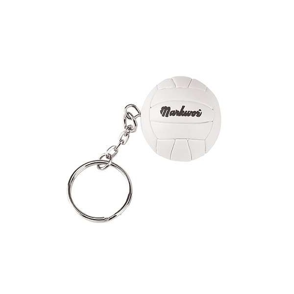 Authentic Sports Shop Synthetic Leather Volleyball Key Ring
