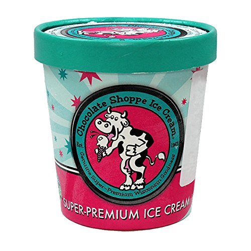 Chocolate Shoppe, Zanzibar Dark Chocolate Ice Cream, Pint (8 Count)