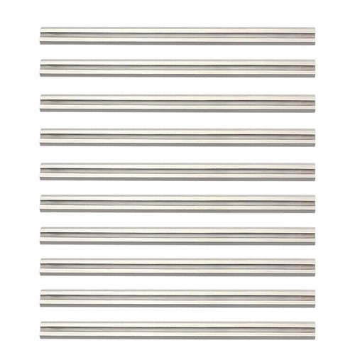 TJATSE 3-1/4 Inch 82mm TCT Carbide Hand Planer Blades for BOSCH, DeWalt, MAKITA, WEN, BLACK&DECKER Ryobi, Hitachi and most Handheld Planer -10 Pack