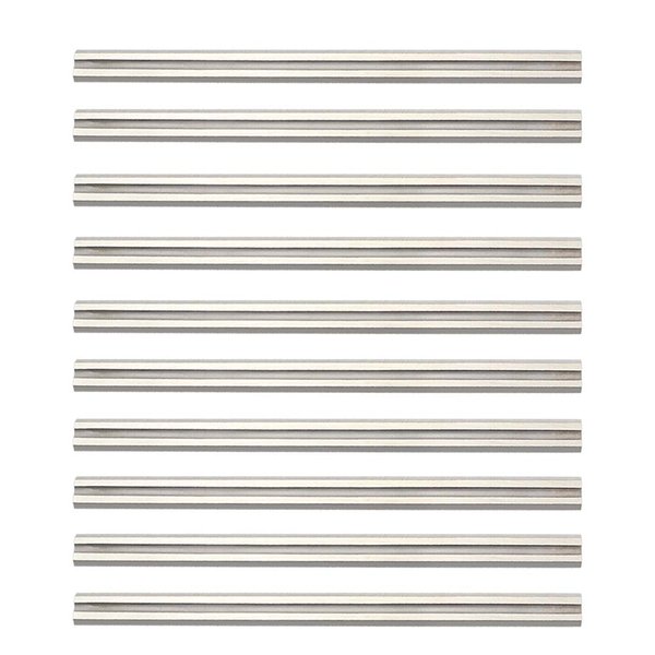 TJATSE 3-1/4 Inch 82mm TCT Carbide Hand Planer Blades for BOSCH, DeWalt, MAKITA, WEN, BLACK&DECKER Ryobi, Hitachi and most Handheld Planer -10 Pack