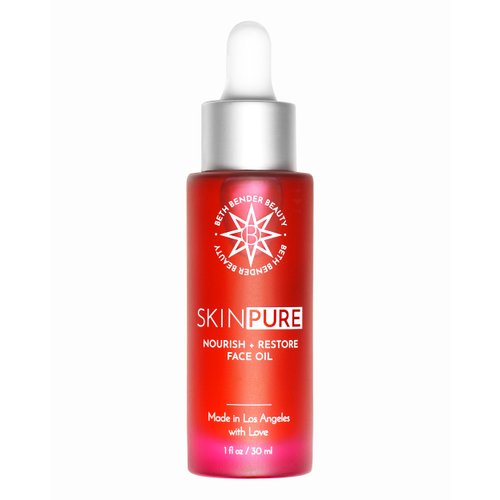 Beth Bender Beauty SKINPURE Glow To The Power of Vitamin C Face Oil Advanced Restorative Formula | Anti-Aging and Anti-Wrinkle Oil For A Natural and Youthful Radiance