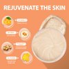 Vitamin C and Retinol Facial Scrub Face Scrub Exfoliating Face Wash Vitamin C Facial Body Scrub Microdermabrasion Facial Scrub Face Exfoliate Exfoliator for Blackhead Ingrown Hair KP Bump Eraser 3.5OZ