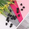 100PCS Black Plastic Mini Clips, Small Claws Hair Clip
