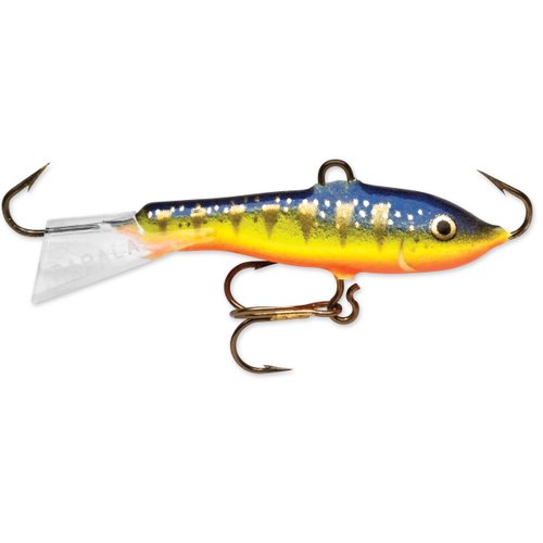 Rapala Jigging Rap 02 Fishing lure, 1.25-Inch, Glow Hot Perch