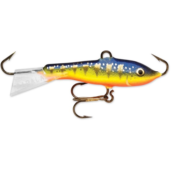Rapala Jigging Rap 02 Fishing lure, 1.25-Inch, Glow Hot Perch