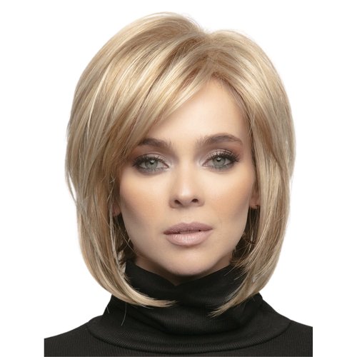 Belle of Hope CAMERON Basic Cap Synthetic Wig by Rene of Paris, 4PC Bundle: Wig, 4oz Mara Ray Enriched Shampoo, Wide Tooth Comb, and 19 Page Guide (Ginger Brown)