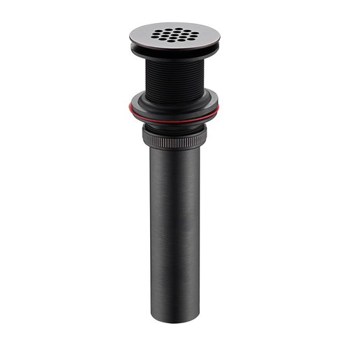 Decor Star PU-005-TO 1 1/2" Bathroom Faucet Vessel Vanity Sink Grid Drain Stopper Strainer Without Overflow Oil Rubbed Bronze