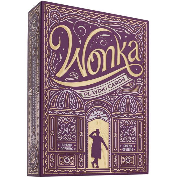 theory11 Wonka Premium Playing Cards, Poker Size Standard Index, Luxury Playing Cards