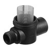 Water Pump Strainer Filter, RV Replacement 1/2 Twist-On Pipe Strainer with 50 Mesh Stainless Steel Filter Screen Compatible with WFCO or Shurflo Pumps (2 Pieces)
