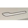 Tarsier Tesla Model 3 & Model Y [Push] Door Handle Stickers (Silver Handle) - Thumb Cover