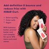 HIBAR Curl Conditioner Bar - Ideal Conditioner for Curly Hair, Enhances Type 3 & 4 Curls, Hydrates Dry Curls and Travel-Friendly