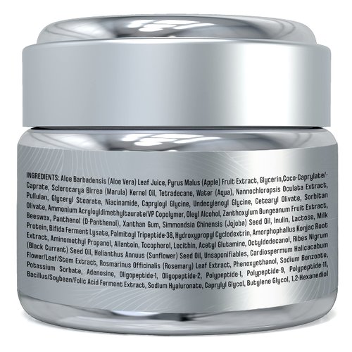 Epic Organic Age Defense | Men's Face Moisturizer | Anti-Aging Cream with Hyaluronic Acid, Collagen | Day and Night Facial Skin Care | Anti Wrinkle Face Cream | 1.7 oz