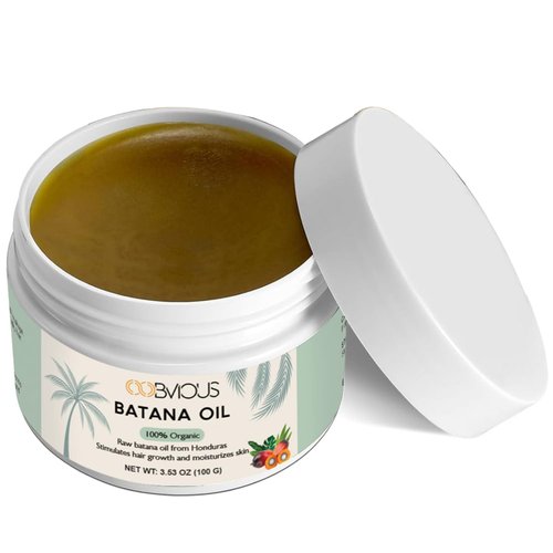 Batana Oil Raw for Hair & Skin — Hair Moisturizer & Natural Hair Mask — Deep Hydration, Batana Oil for Hair Growth, Improves Texture — Non-Greasy Batana Hair Oil w/ Elegant Coffee Scent (3.53 Oz)