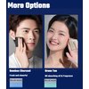 Facial Oil Blotting Paper for Men - 200pcs/2pk - Natural Oil-Absorbing Tissues for the Face and Nose with Green Tea Scent - Portable, Makeup Friendly Blotting Paper for Oily Skin Care