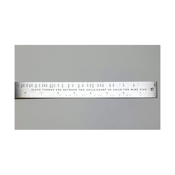 Garage Door Torsion Spring Wire Measuring Tool for Springs