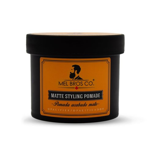 MEL BROS CO. Matte Hair Pomade 4oz - Strong Hold Opacifier